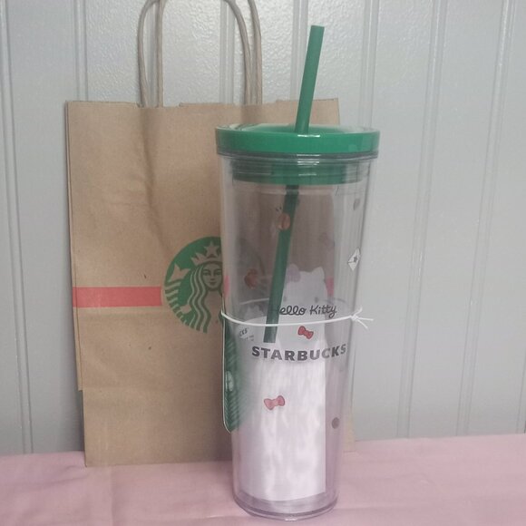 STARBUCKS HELLO KITTY COLD CUP 24 FL. OZ. 2025 Christmas Holiday - Picture 2 of 3